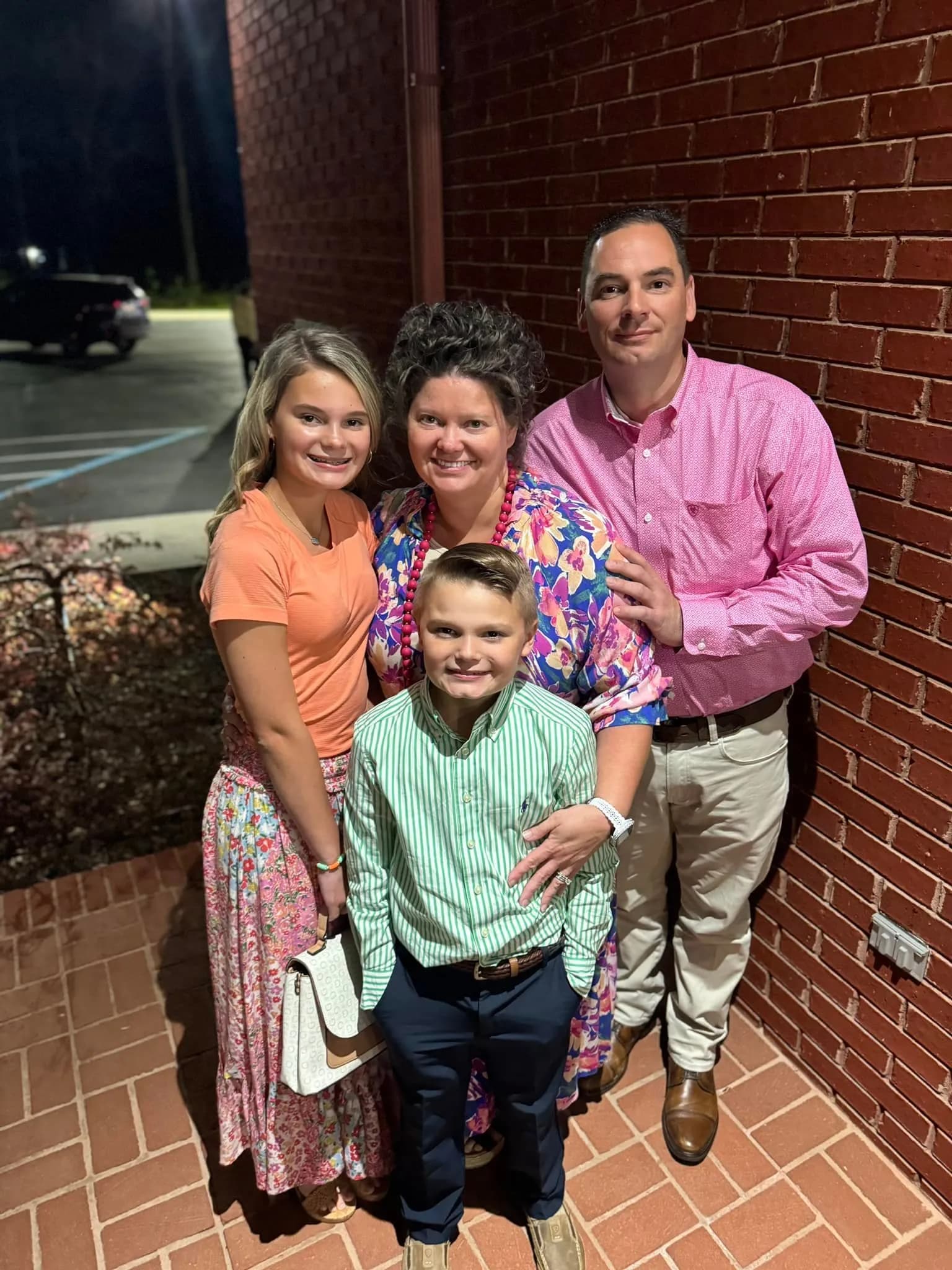 Matt West with his family